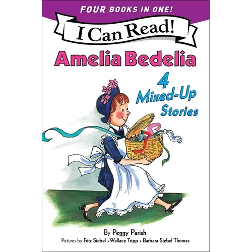 Amelia Bedelia 4 Mixed-Up Stories: A 4-In-1 Level 2 I Can Read Collection - Paperback