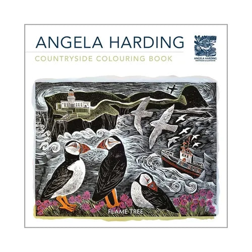 Countryside (Angela Harding) Colouring Book - Paperback