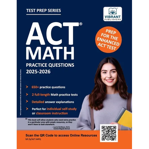 ACT Math Practice Questions - Paperback