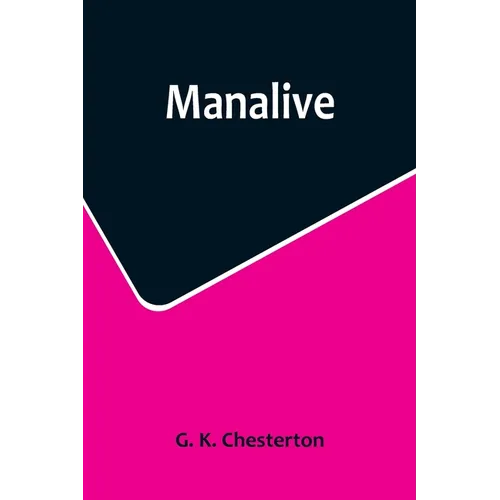Manalive - Paperback