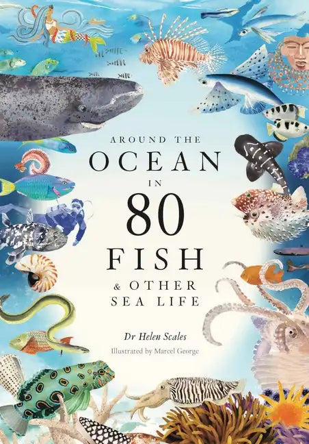 Around the Ocean in 80 Fish and Other Sea Life - Hardcover
