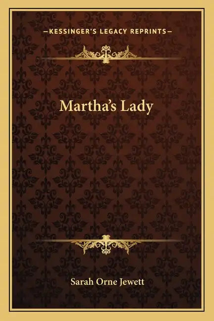 Martha's Lady - Paperback