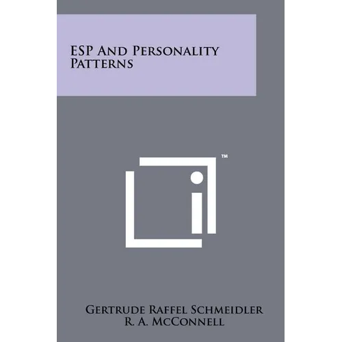 ESP And Personality Patterns - Paperback