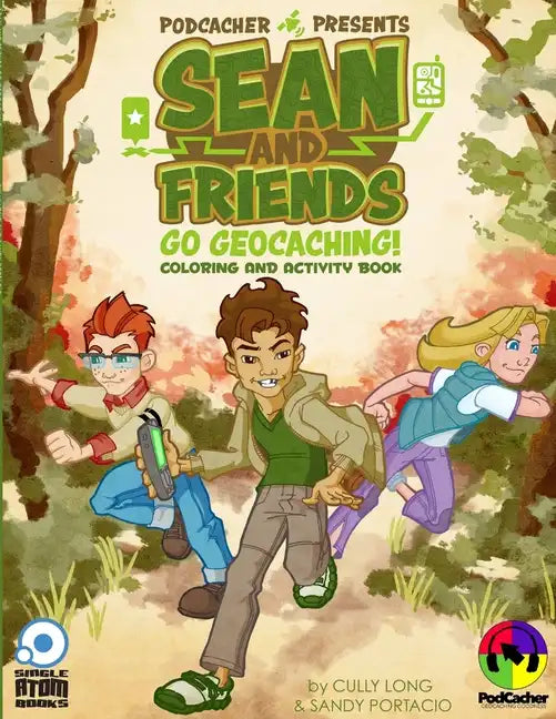 Sean and Friends Go Geocaching (Coloring Book) - Paperback