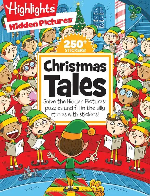 Christmas Tales: Must-Have Christmas Book for Kids with Christmas Puzzles, Over 250 Stickers and Silly Stories - Paperback