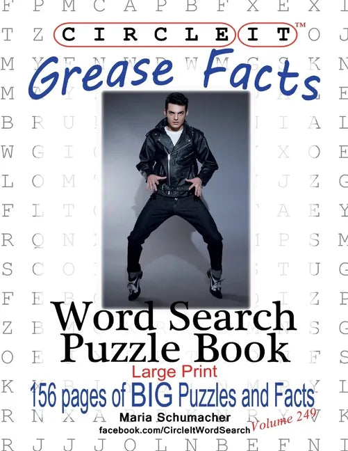 Circle It, Grease Facts, Word Search, Puzzle Book - Paperback