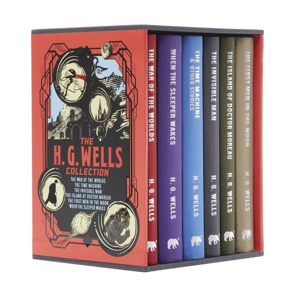 The H. G. Wells Collection: Deluxe 6-Book Hardcover Boxed Set - Boxed Set