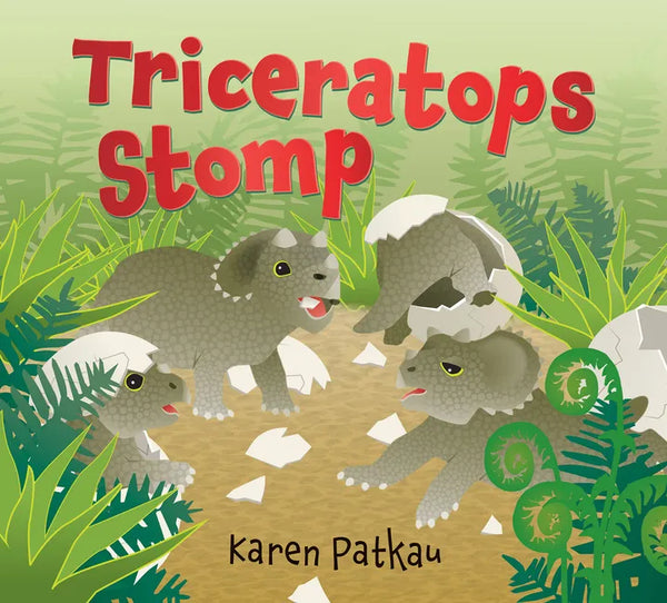 Triceratops Stomp - Board Book