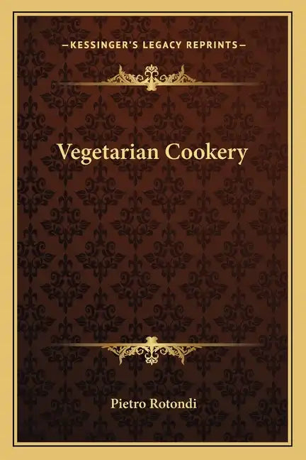 Vegetarian Cookery - Paperback