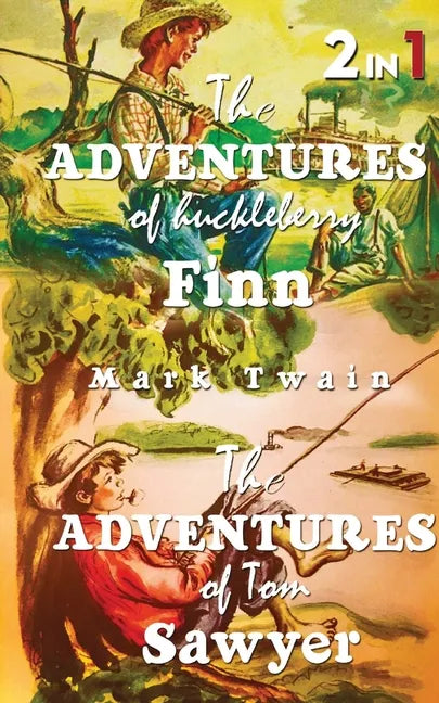The Adventures Of Tom Sawyer & The Adventures Of Huckleberry Finn: Set Of 2 Books - Paperback