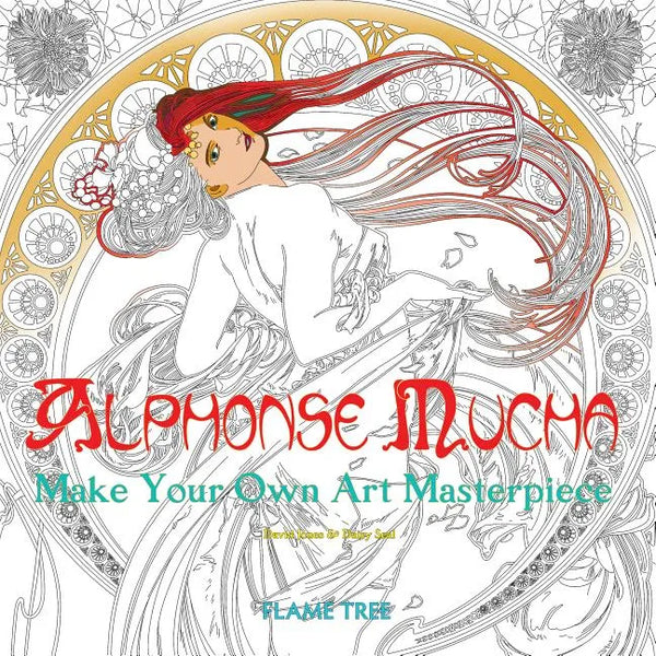 Alphonse Mucha (Art Colouring Book): Make Your Own Art Masterpiece - Paperback