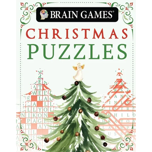 Brain Games - Take-Along - Christmas Puzzles (Stocking Stuffer - Christmas Tree Cover): Volume 1 - Paperback