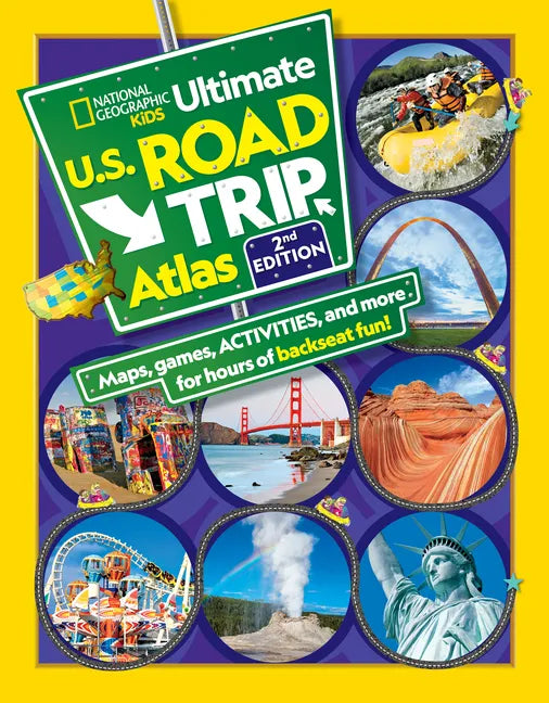 National Geographic Kids Ultimate U.S. Road Trip Atlas, 2nd Edition - Paperback