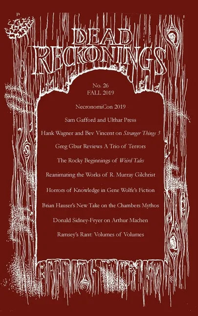 Dead Reckonings No. 26 (Fall 2019) - Paperback