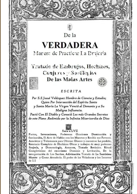 de la Verdadera Manera de Practicar La Brujeria Tomo VI - Paperback