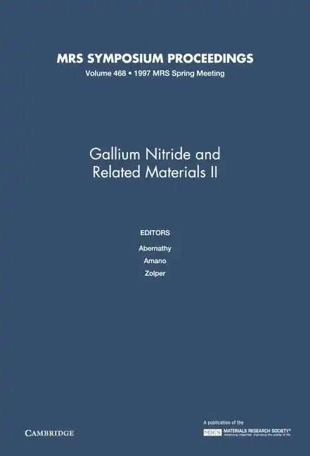 Gallium Nitride and Related Materials II - Hardcover