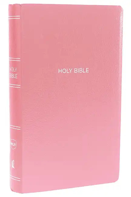 NKJV, Gift and Award Bible, Leather-Look, Pink, Red Letter Edition - Imitation Leather