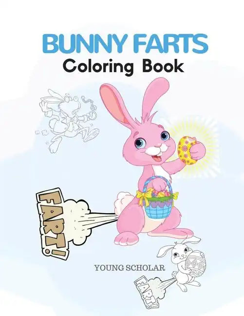Bunny Farts Coloring Book - Paperback