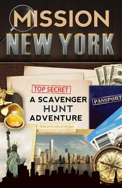 Mission New York: A Scavenger Hunt Adventure (For Kids) - Paperback