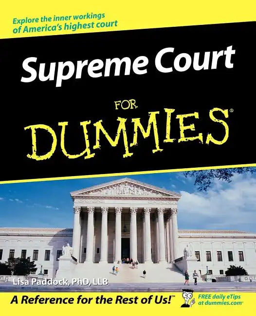 Supreme Court for Dummies - Paperback