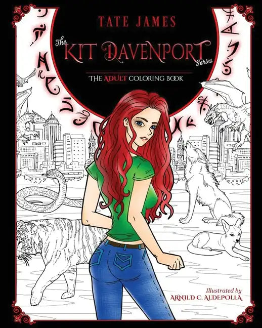 Kit Davenport: The Adult Coloring Book - Paperback