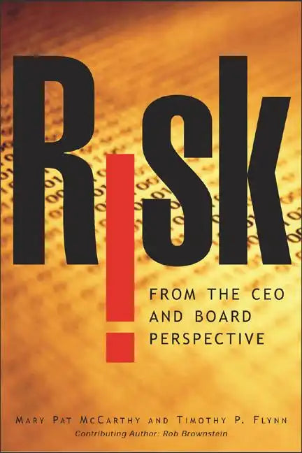 Risk from the CEO and Board Perspective - Hardcover