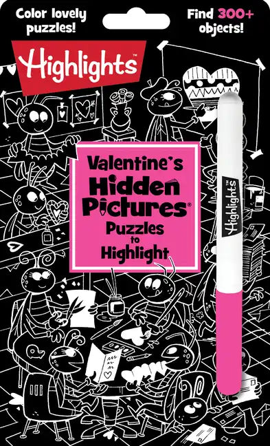 Valentine's Hidden Pictures Puzzles to Highlight: Valentines Book for Kids 6 and Up - Paperback