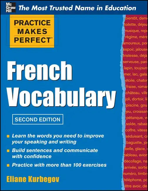 Practice Make Perfect French Vocabulary - Paperback