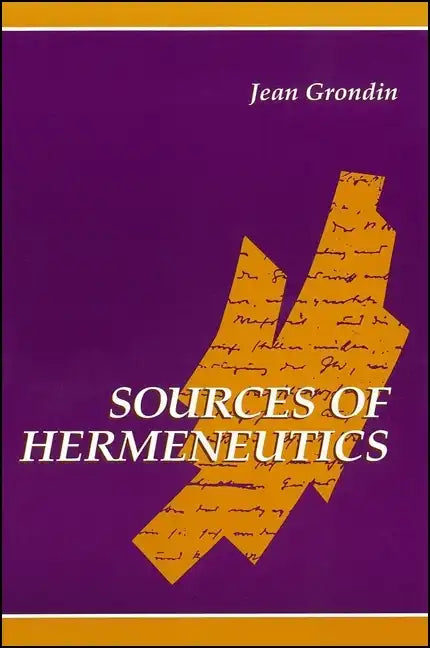Sources of Hermeneutics - Paperback