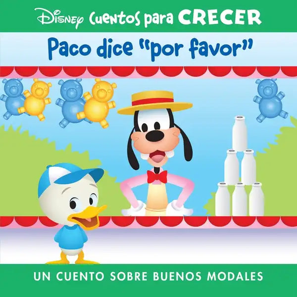 Disney Cuentos Para Crecer Paco Dice Por Favor (Disney Growing Up Stories Dewey Says Please): Un Cuento Sobre Buenos Modales (a Story about Manners) - Library Binding