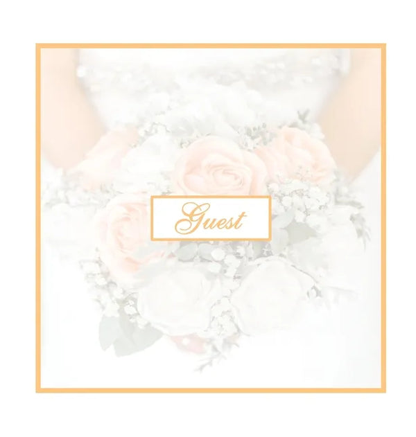 Guest Book for Weddings: Hard Cover Guestbook With 110 Pages 8.5 x 8.5 Sign In Memory Book Keepsake For Wedding Guest, Bridal Shower, Anniversa - Hardcover