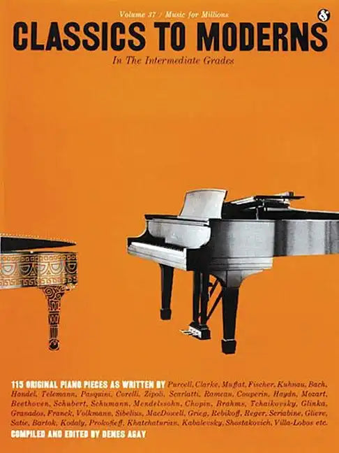 Intermediate Grades Classics to Moderns: Music for Millions Series - Paperback