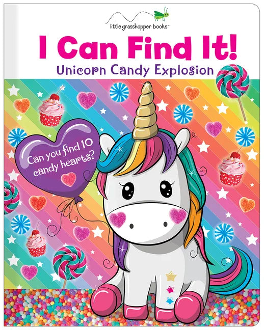 I Can Find It! Unicorn Candy Explosion (Large Padded Board Book) - Board Book
