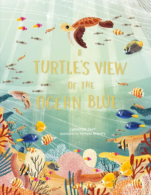 A Turtle's View of the Ocean Blue - Hardcover