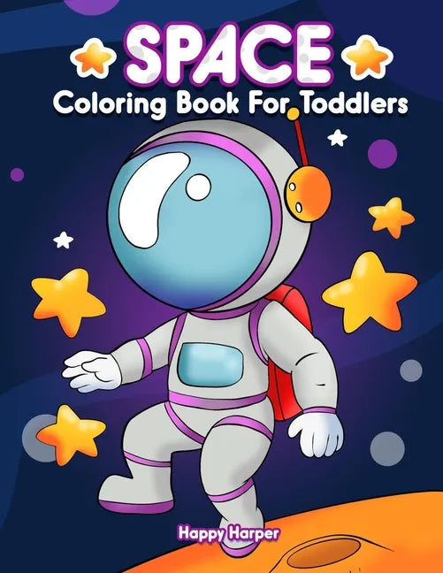 Space Coloring Book - Paperback