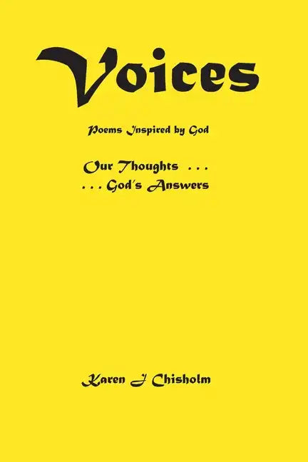 Voices: Poems Inspired by God - Paperback