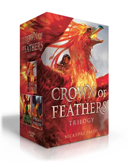 Crown of Feathers Trilogy (Boxed Set): Crown of Feathers; Heart of Flames; Wings of Shadow - Paperback