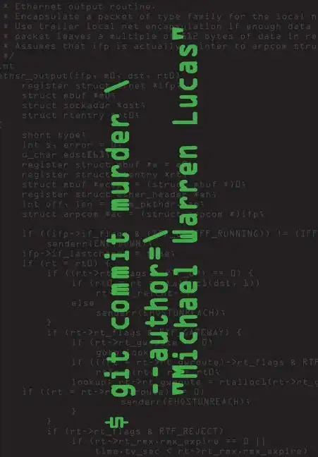 git commit murder - Hardcover