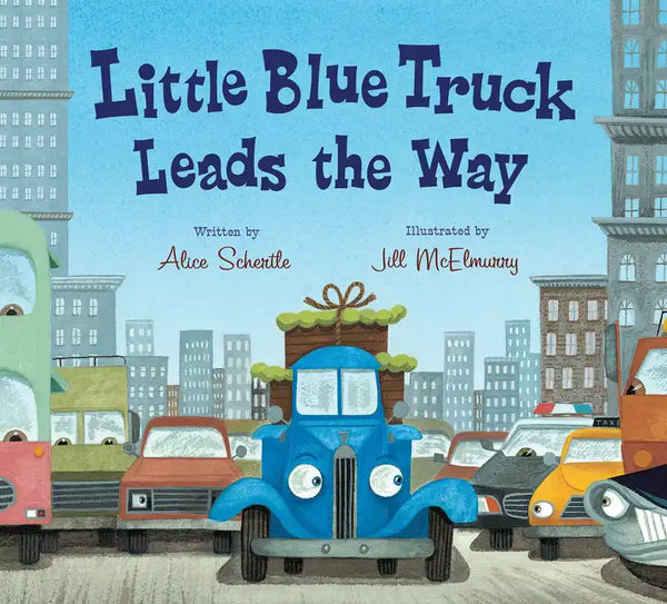 Little Blue Truck Leads the Way Board Book - Board Book