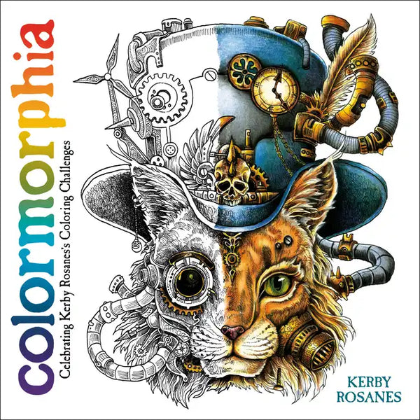 Colormorphia: Celebrating Kerby Rosanes's Coloring Challenges - Paperback