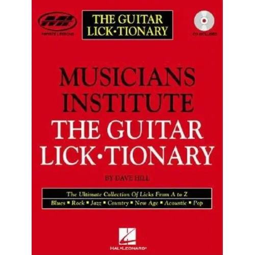 The Guitar Lick*tionary: Private Lessons Series [With 1] - Paperback