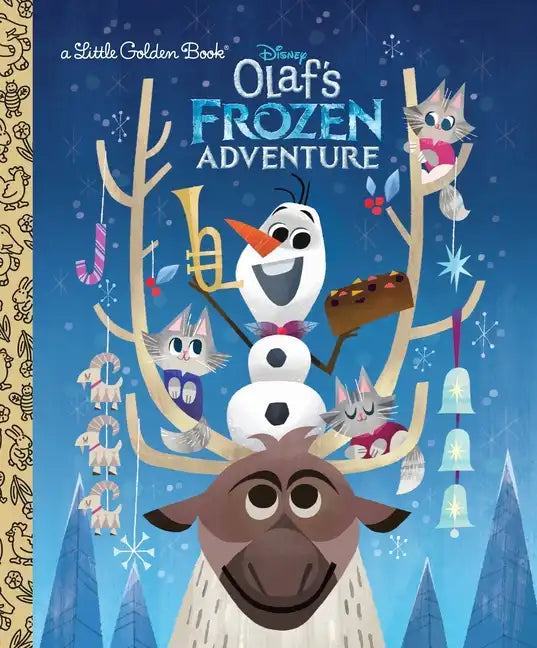 Olaf's Frozen Adventure Little Golden Book (Disney Frozen) - Hardcover