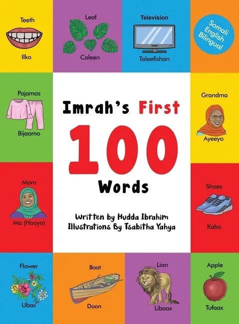 Imrah's First 100 Words: Somali English Bilingual - Hardcover