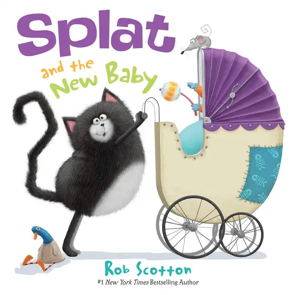 Splat and the New Baby - Hardcover