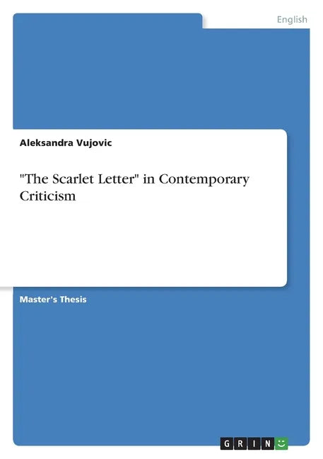 "The Scarlet Letter" in Contemporary Criticism - Paperback