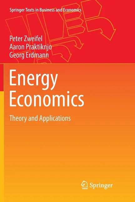 Energy Economics: Theory and Applications - Paperback
