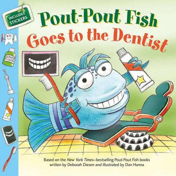 Pout-Pout Fish: Goes to the Dentist - Paperback