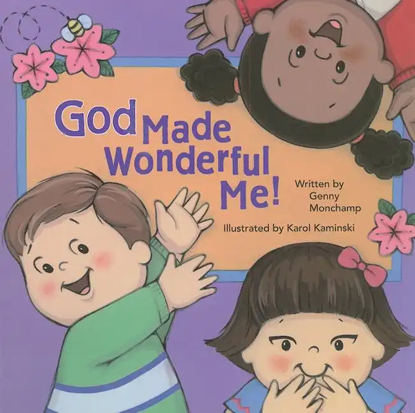 God Made Wonderful Me (Bb) - Board Book