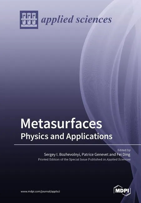 Metasurfaces: Physics and Applications - Paperback