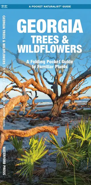 Georgia Trees & Wildflowers: A Folding Pocket Guide to Familiar Plants - Hardcover